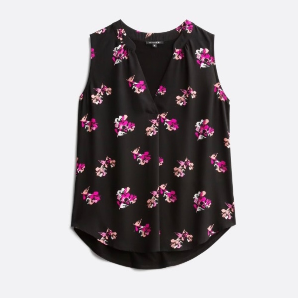 NWT - PAPER MOON Coco Mixed Material Blouse
